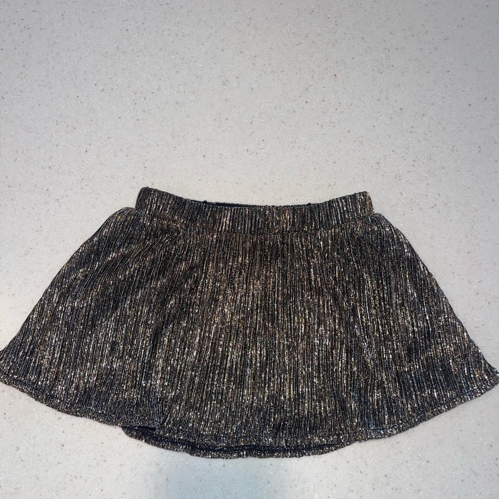 Baby Gap Metallic Pull On Mini Skirt
